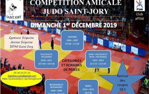 Inter-clubs Saint Jory  1er décembre