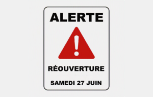 📣 Réouverture des cours