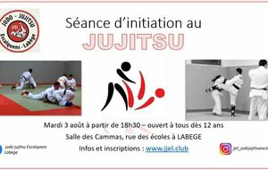 Initiation au Jujitsu